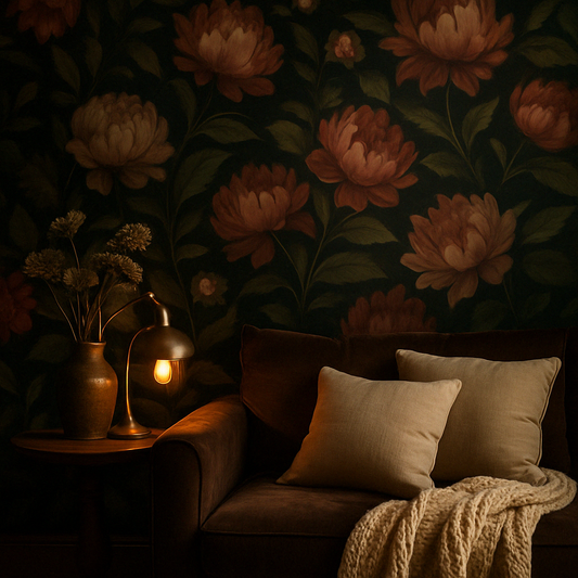 Dark and Moody Wallpaper Ideas for a Cozy, Dramatic Home