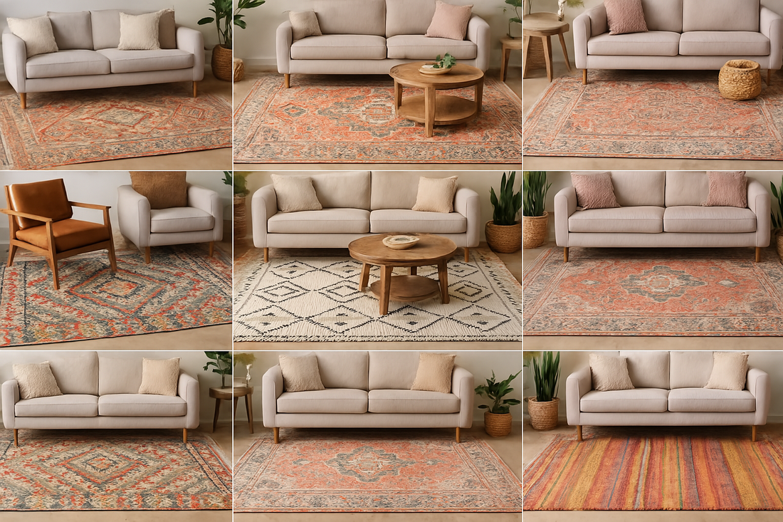 10 Boho Rugs That Will Transform Your Living Room Instantly