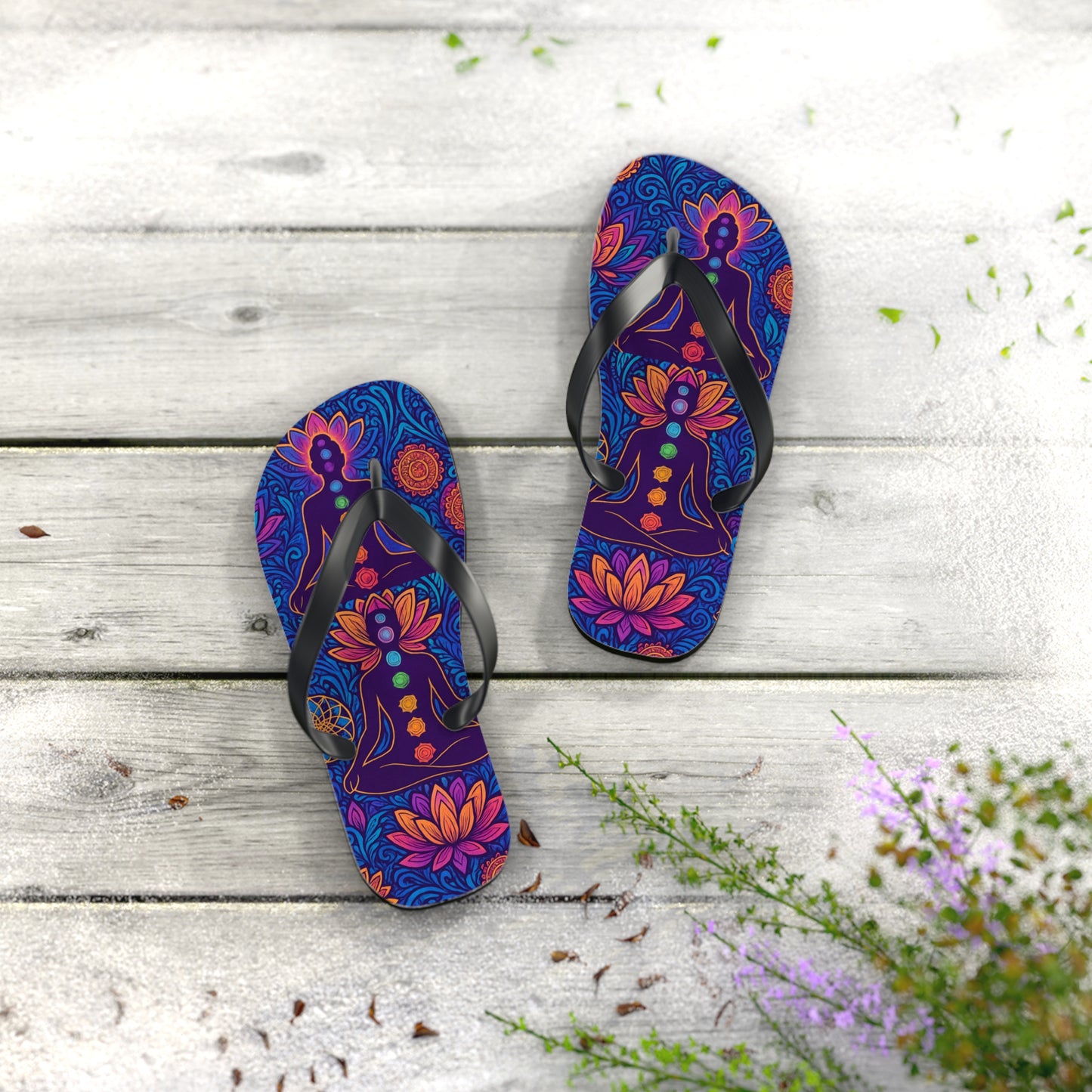 Step into Serenity with Mystic Soul Style Flip Flops ✨🦋