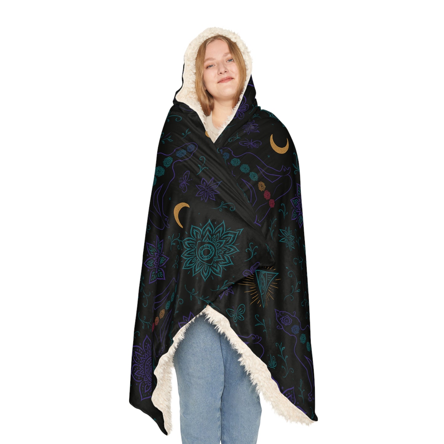 Mystical Mandala Snuggle Blanket