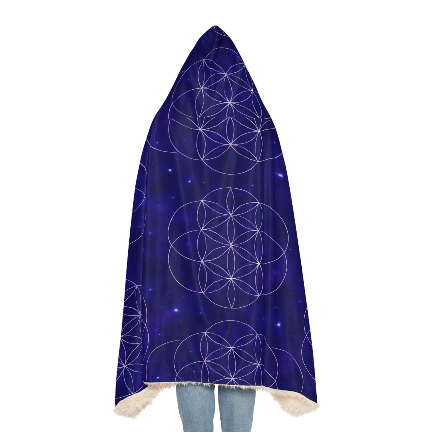 Cosmic Geometry Snuggle Blanket