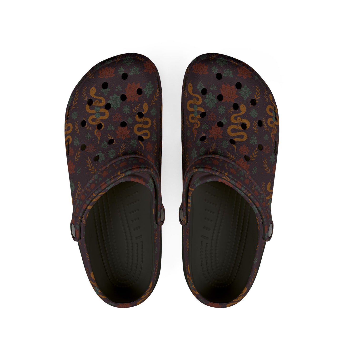 Stylish EVA Foam Rubber Clogs with Colorful Floral Design