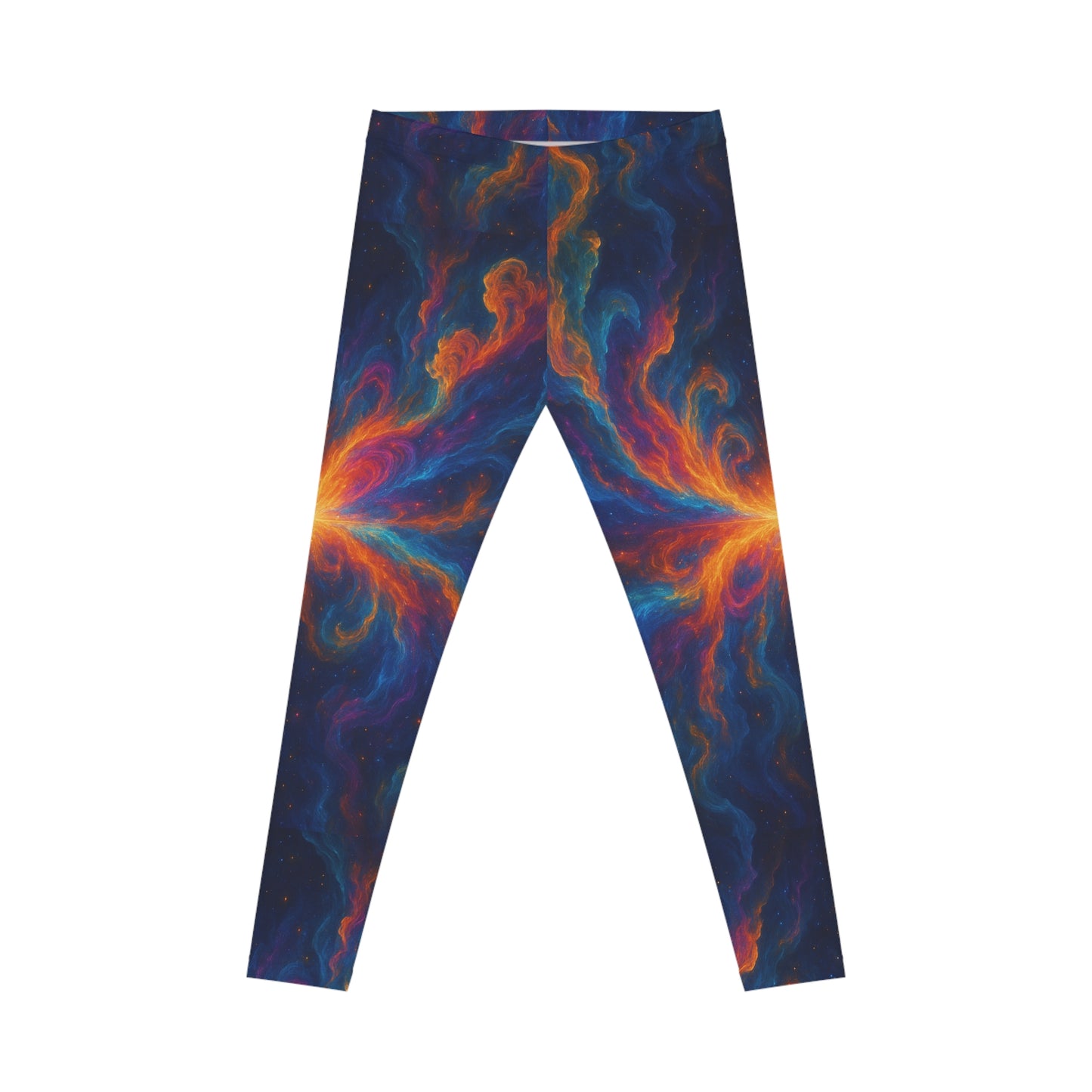 Cosmic Galaxy Women's Casual Leggings - Stylish & Comfortable Activewear