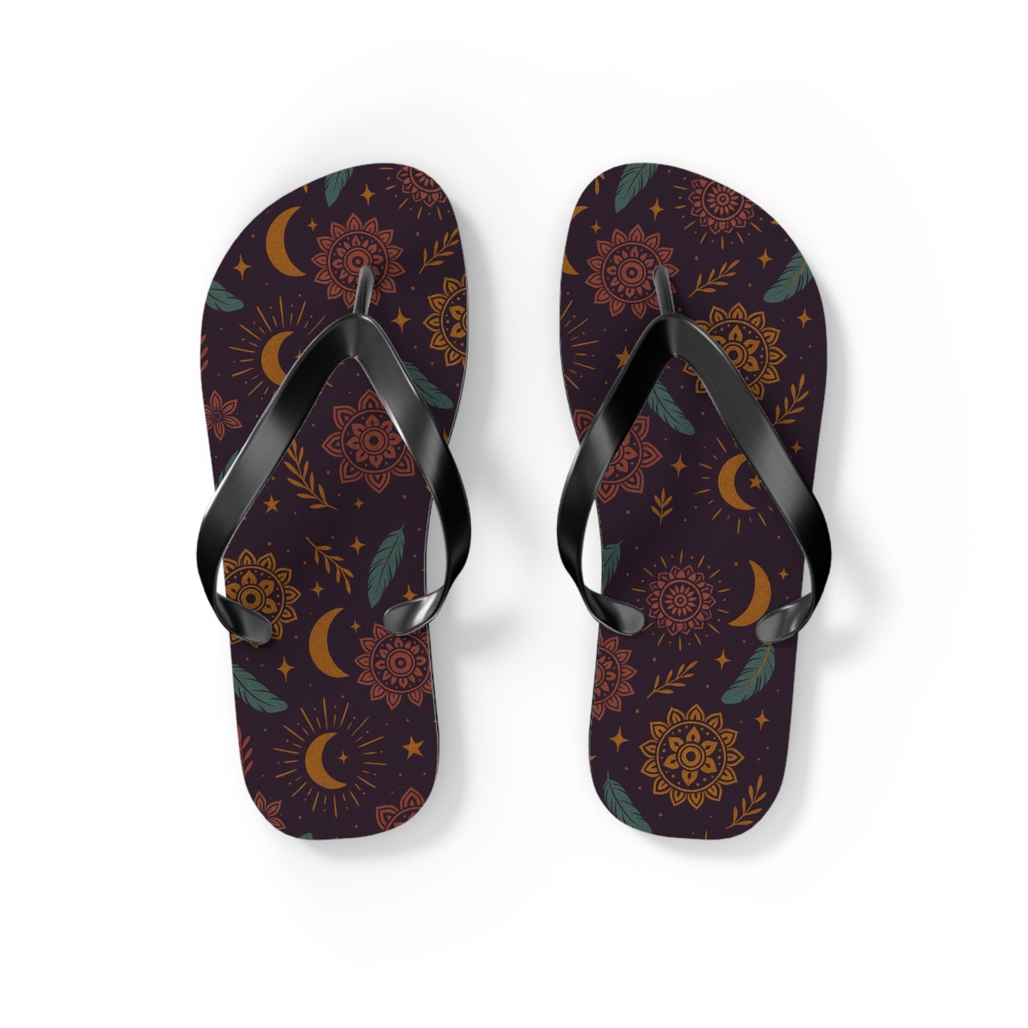 Bohemian Floral Flip Flops - Perfect Summer Footwear