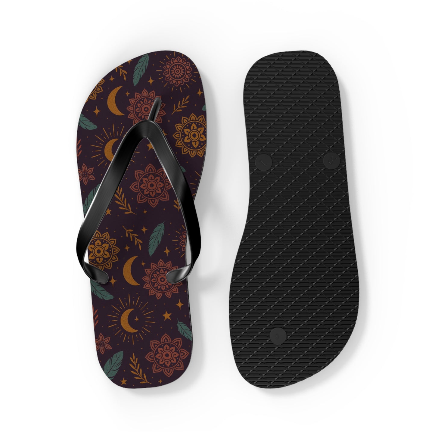 Bohemian Floral Flip Flops - Perfect Summer Footwear