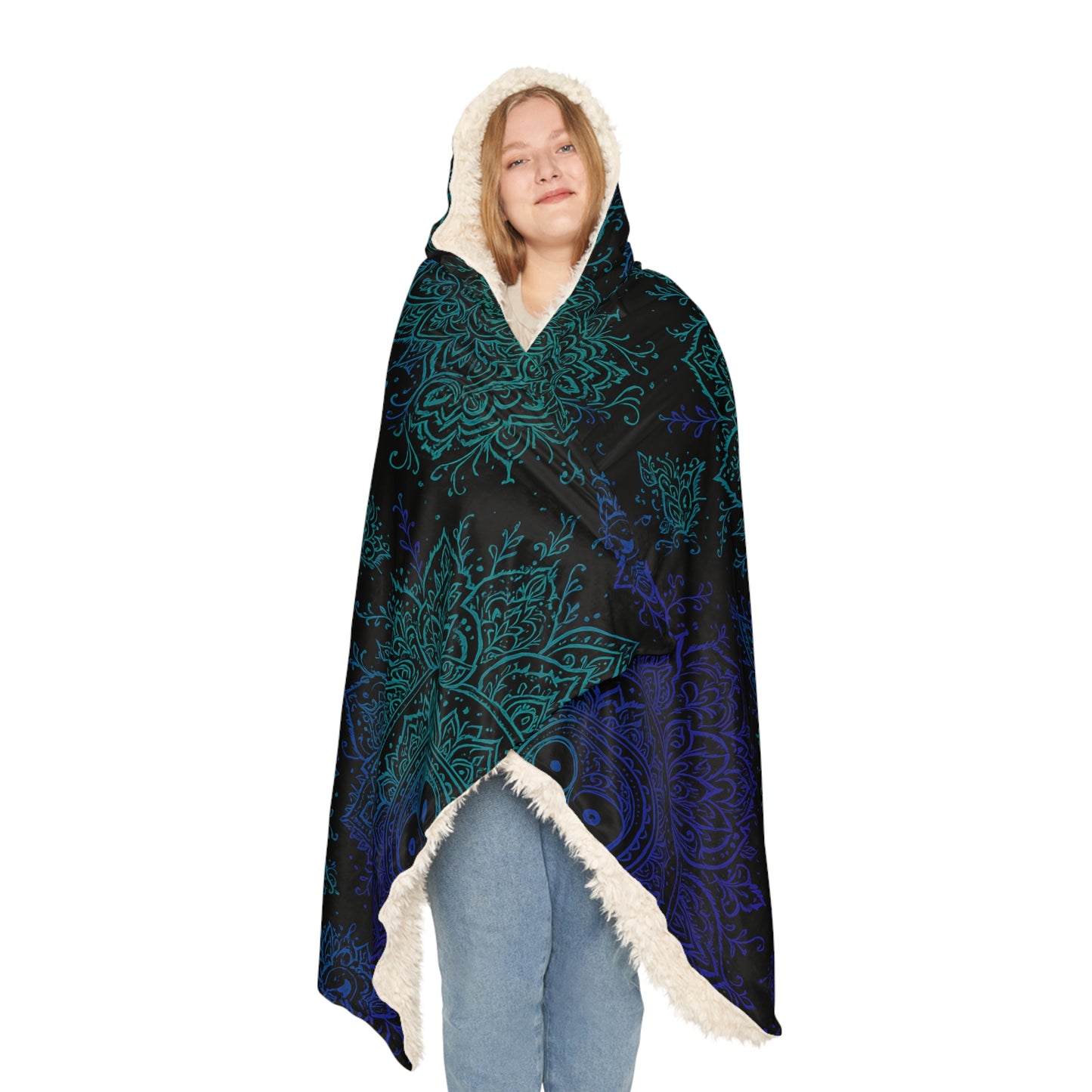 Cozy Mandala Snuggle Blanket