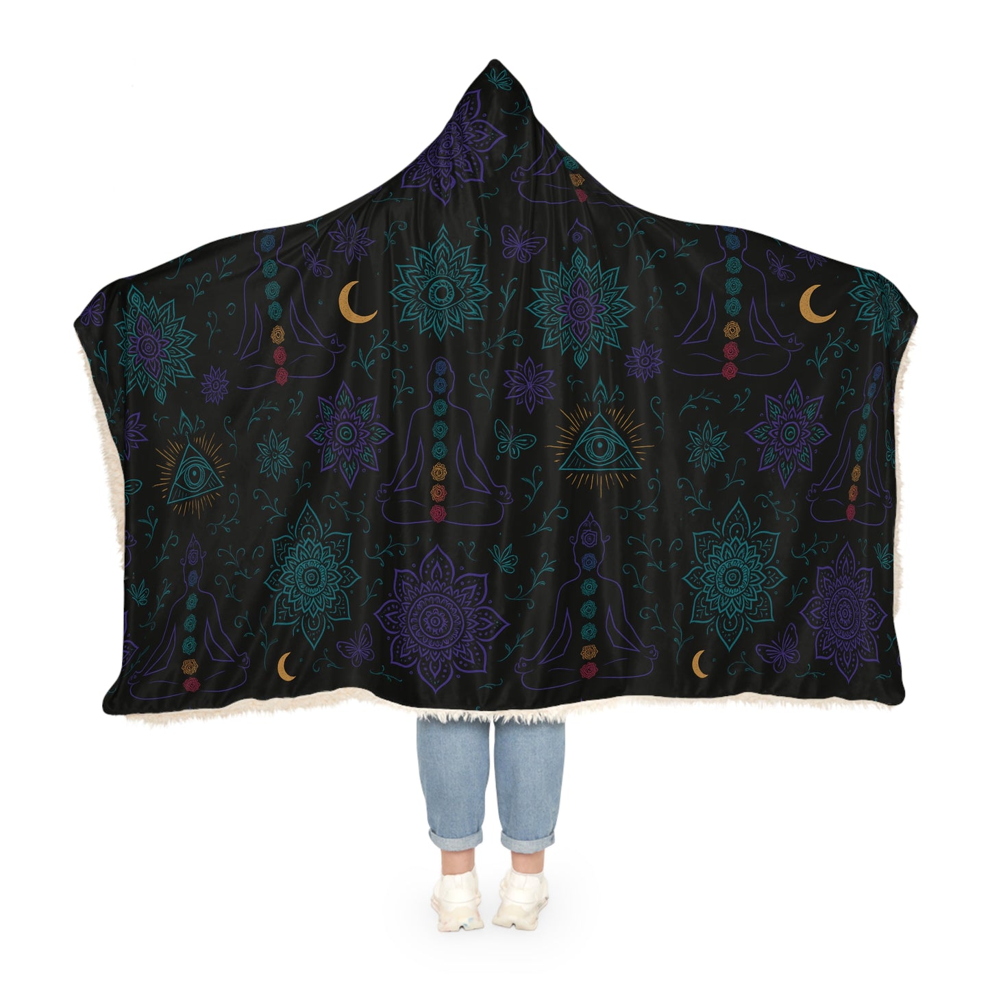 Mystical Mandala Snuggle Blanket