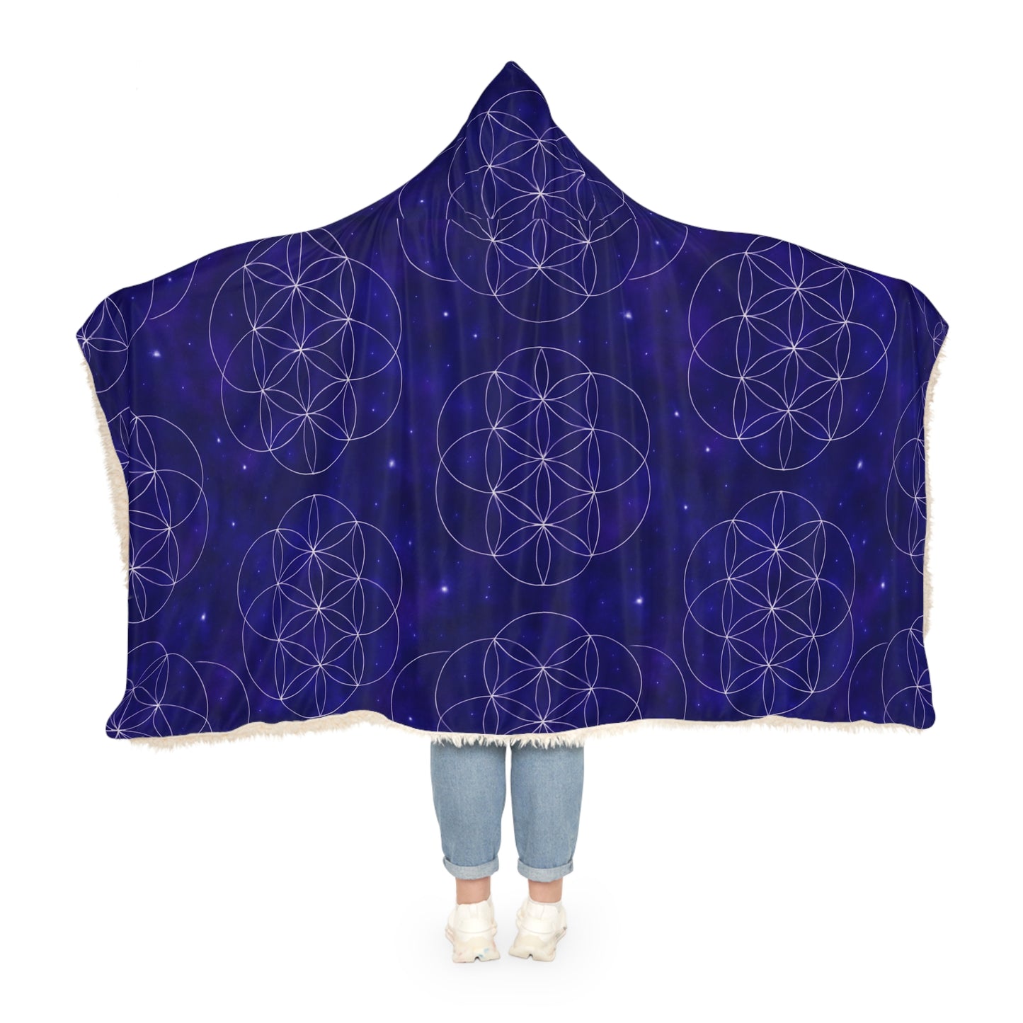 Cosmic Geometry Snuggle Blanket
