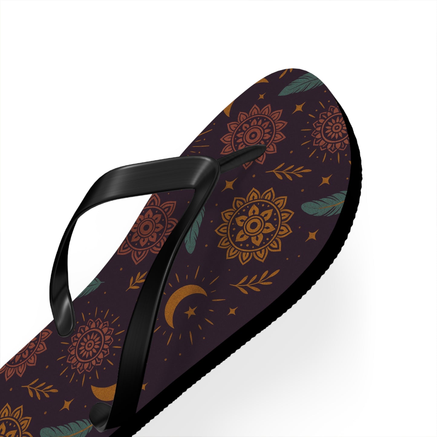 Bohemian Floral Flip Flops - Perfect Summer Footwear