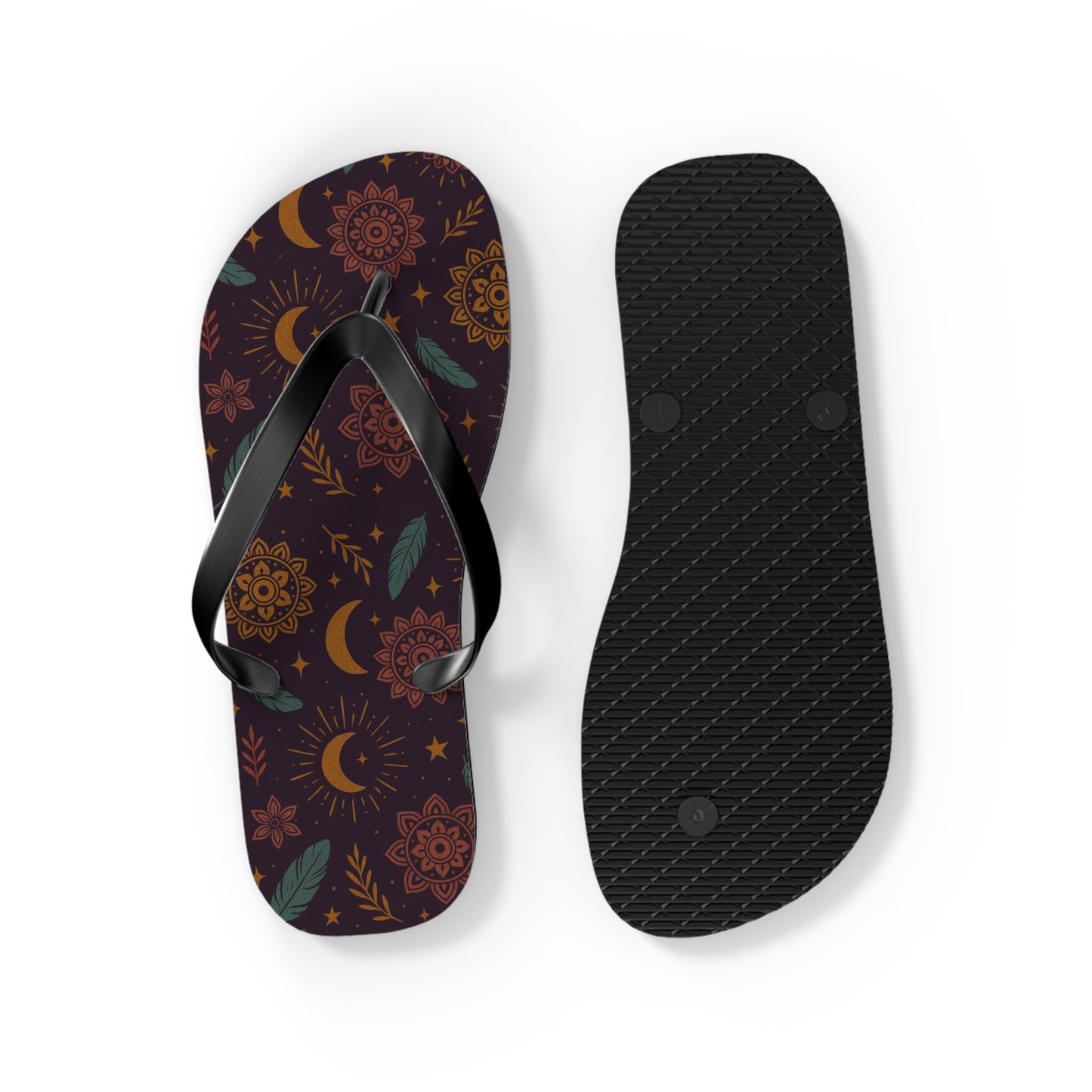Bohemian Floral Flip Flops - Perfect Summer Footwear
