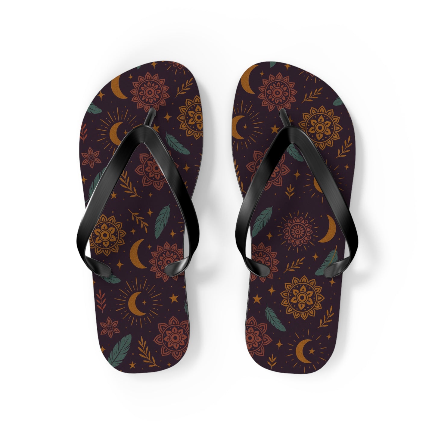 Bohemian Floral Flip Flops - Perfect Summer Footwear