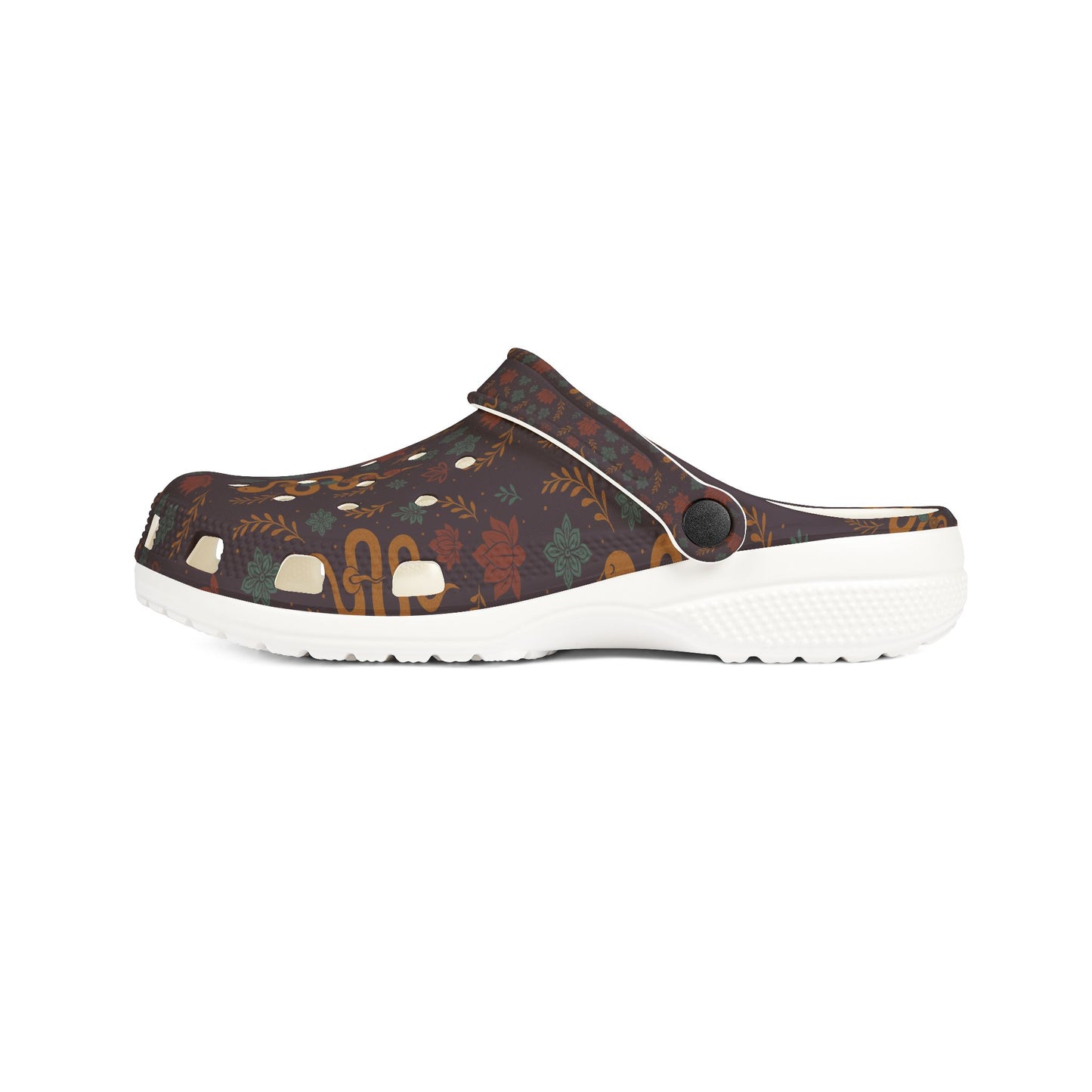 Stylish EVA Foam Rubber Clogs with Colorful Floral Design