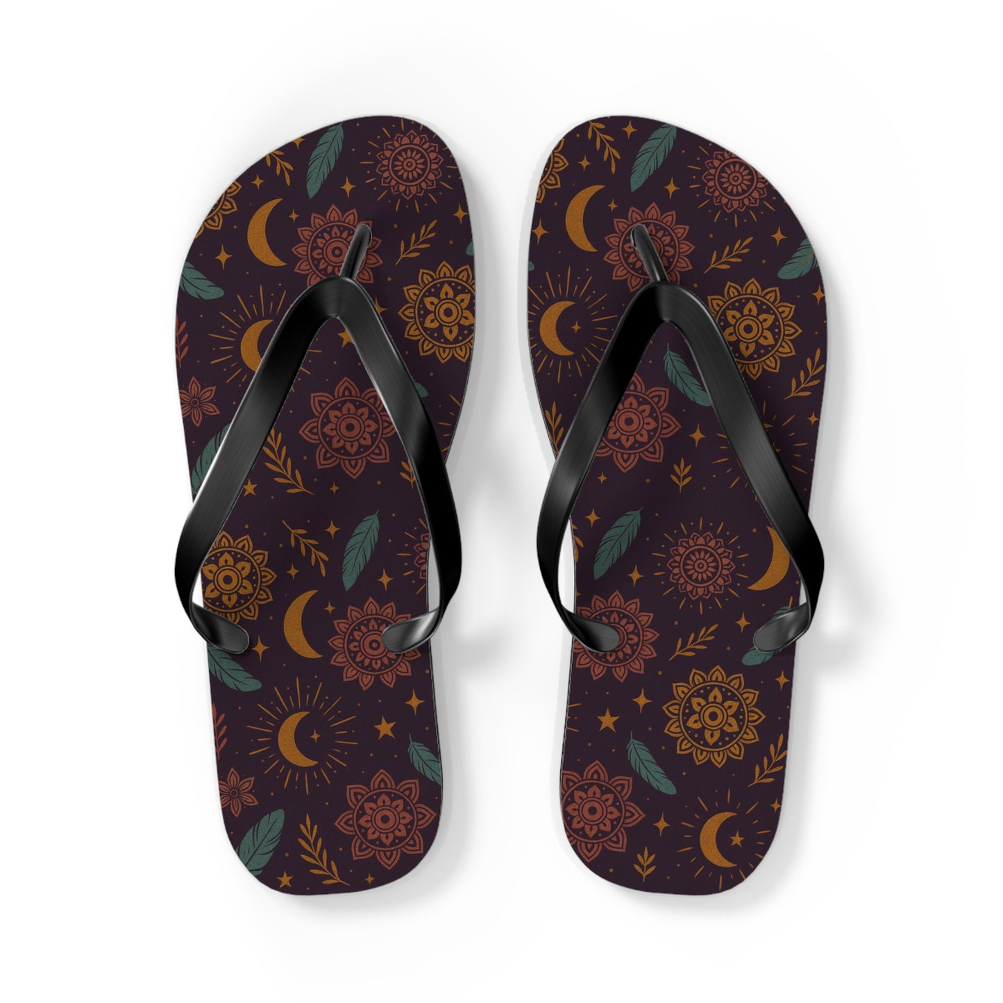 Bohemian Floral Flip Flops - Perfect Summer Footwear