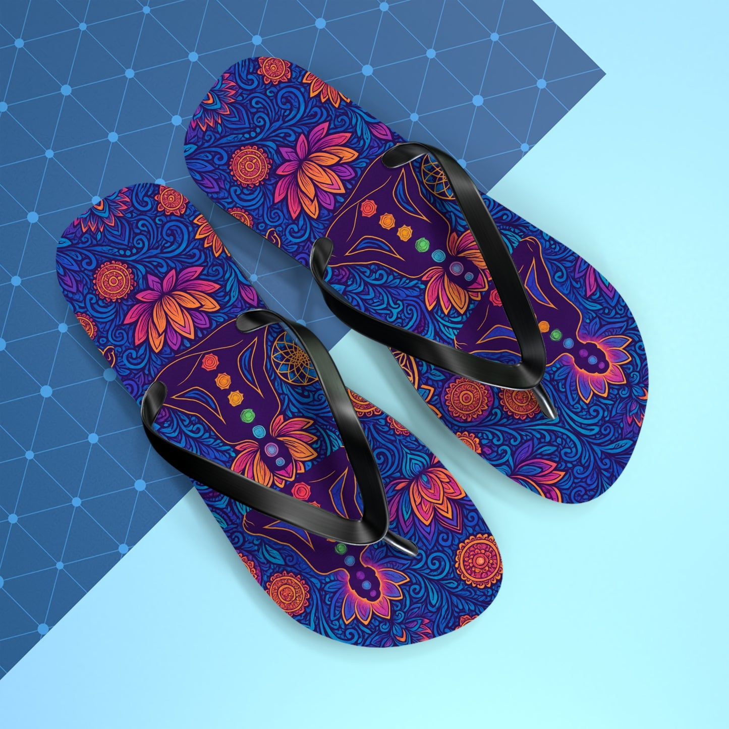 Step into Serenity with Mystic Soul Style Flip Flops ✨🦋