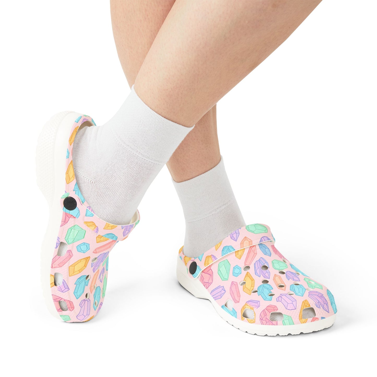 Crystal Pattern EVA Foam Shoes - Stylish & Comfy Footwear