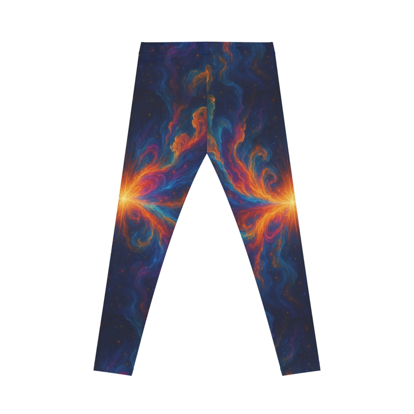 Cosmic Galaxy Women's Casual Leggings - Stylish & Comfortable Activewear