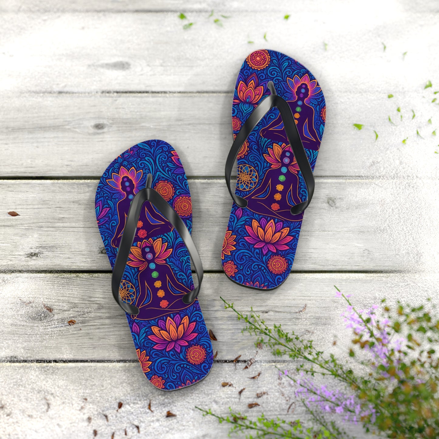 Step into Serenity with Mystic Soul Style Flip Flops ✨🦋