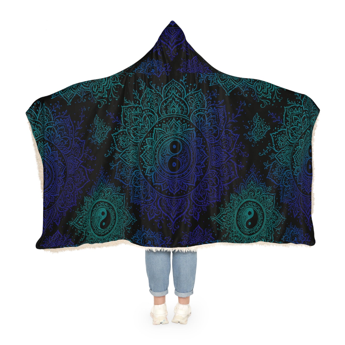 Cozy Mandala Snuggle Blanket