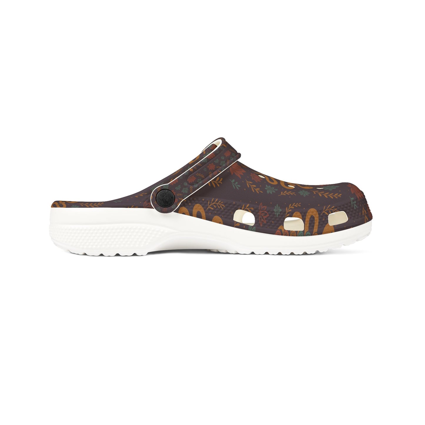 Stylish EVA Foam Rubber Clogs with Colorful Floral Design
