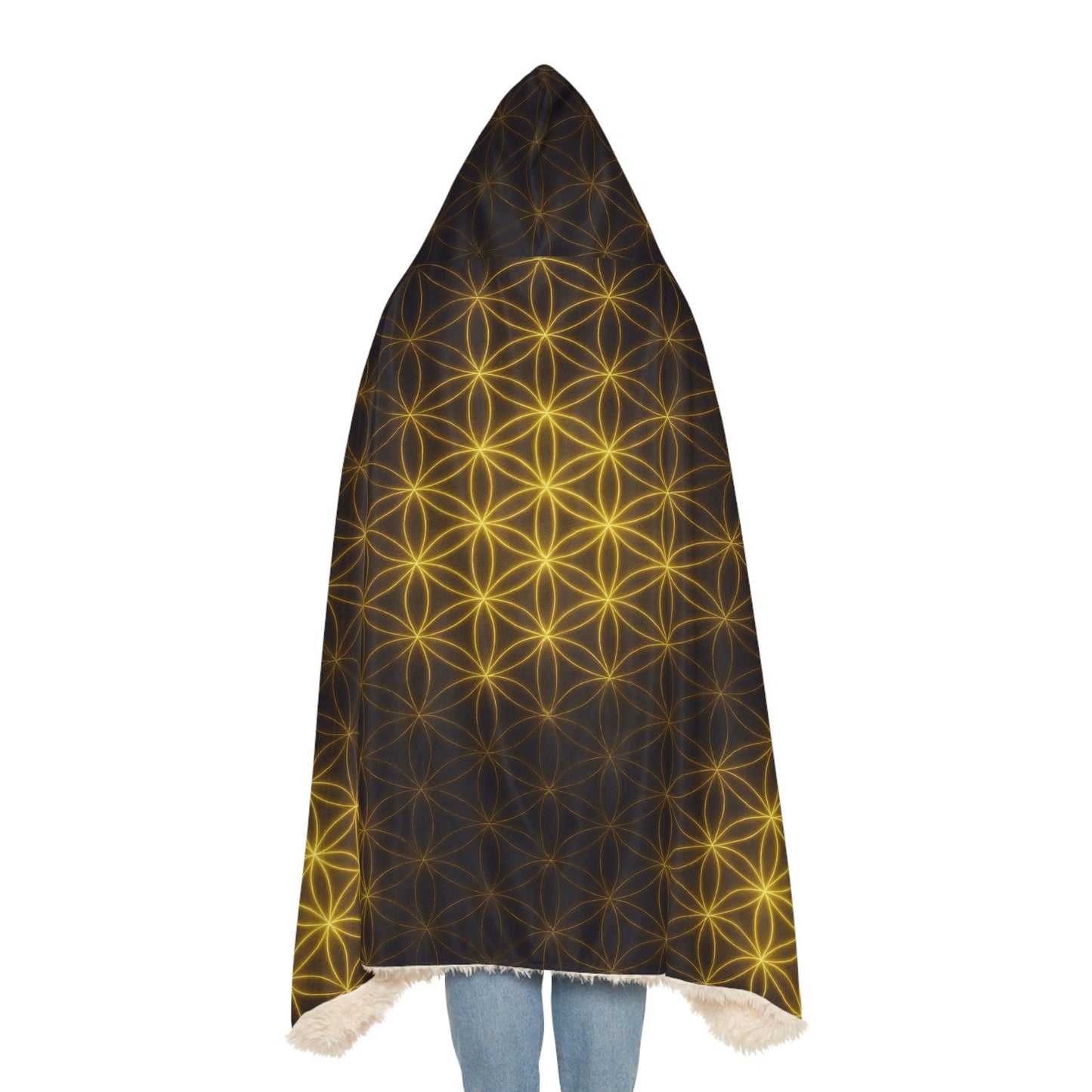 Golden Starburst Snuggle Blanket