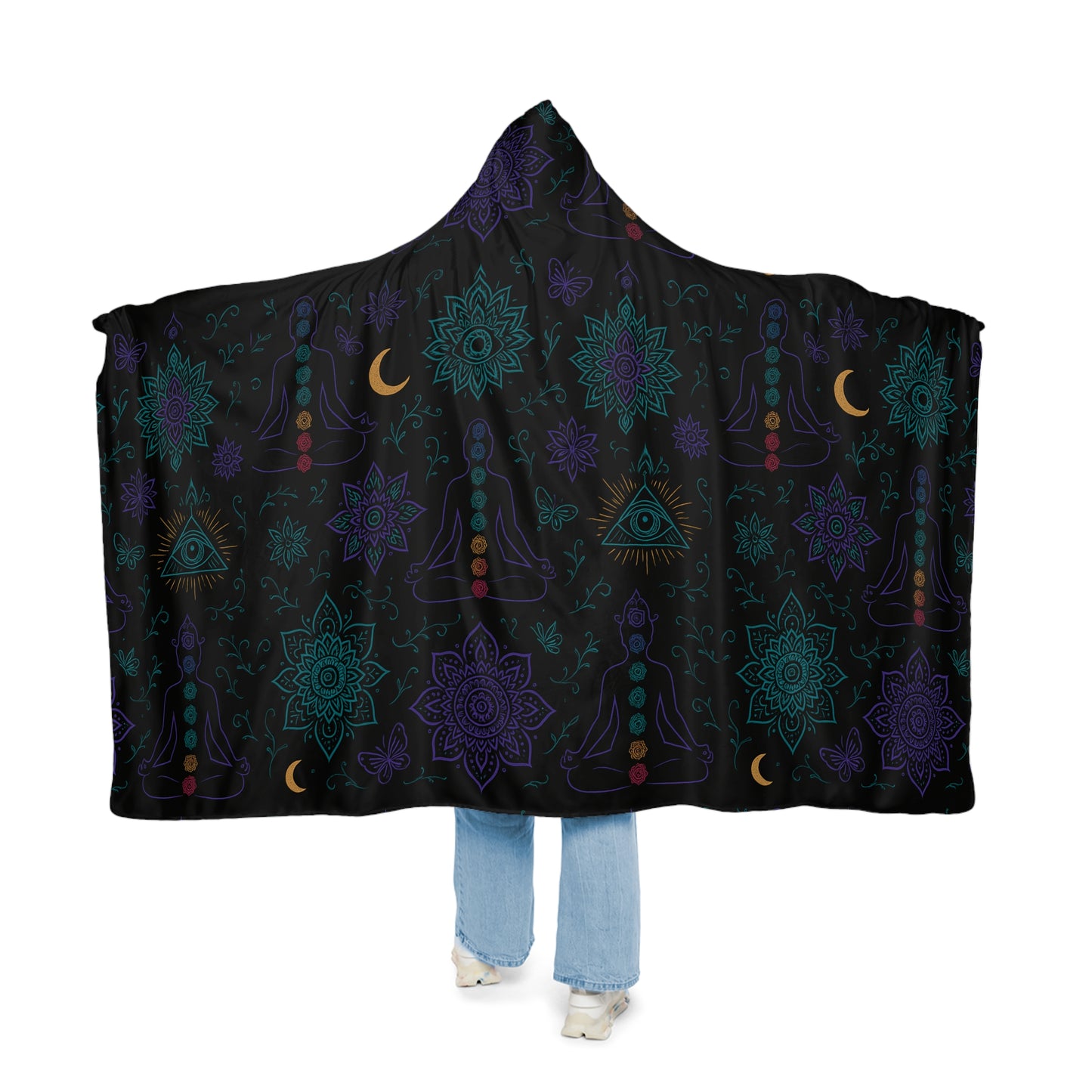 Mystical Mandala Snuggle Blanket