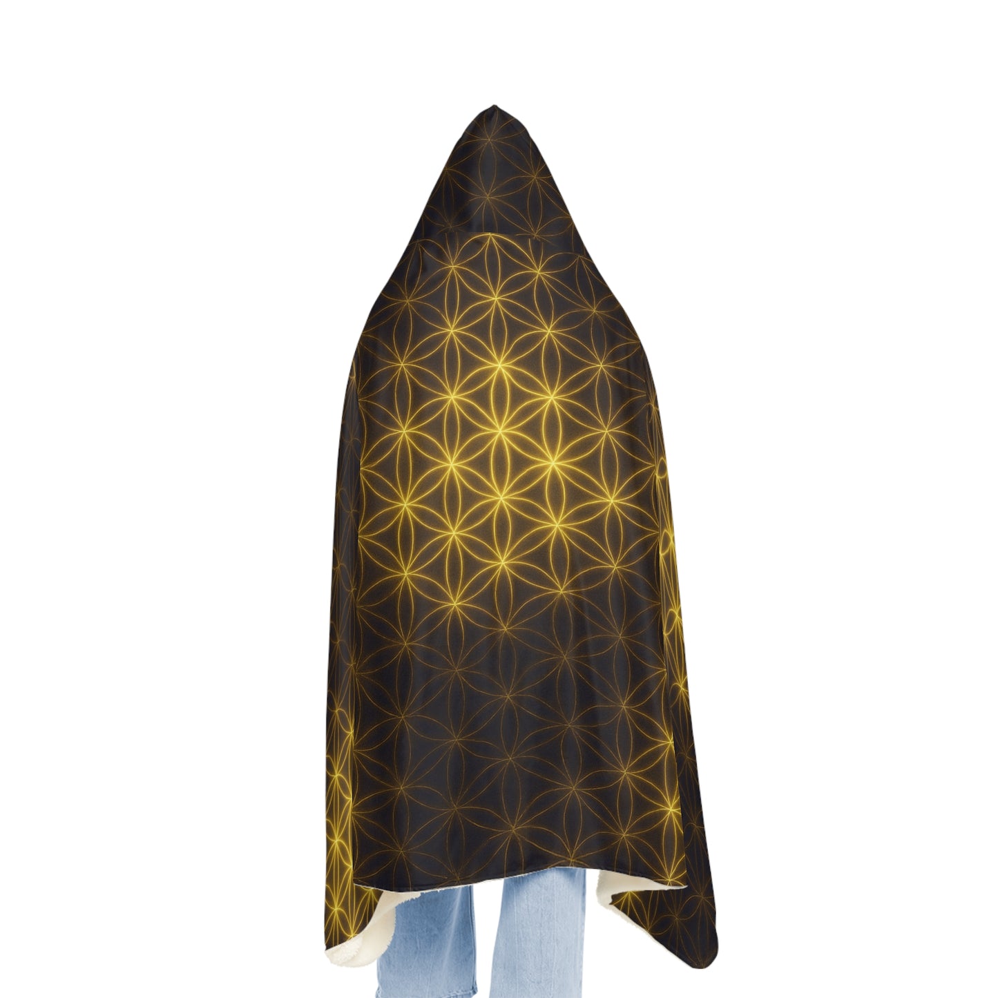 Golden Starburst Snuggle Blanket