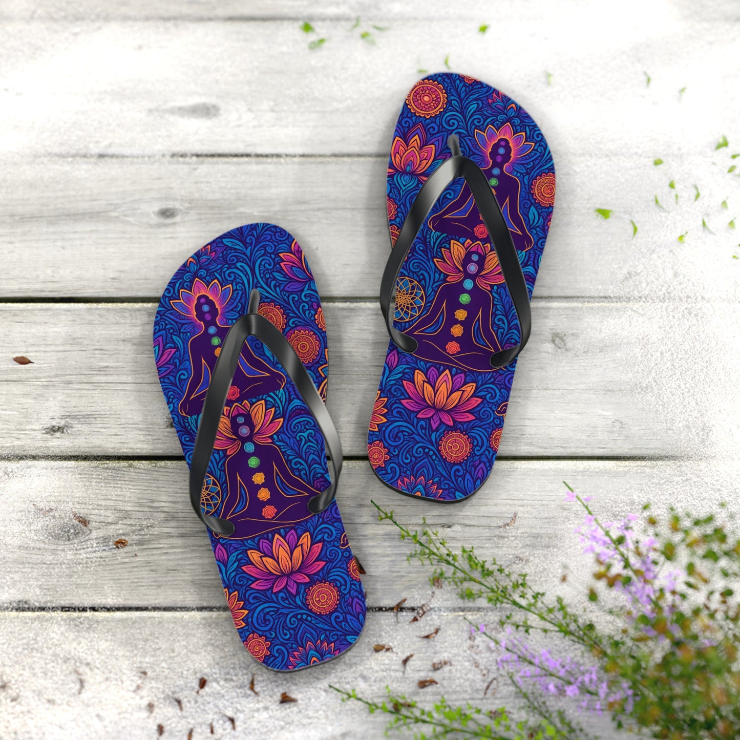 Step into Serenity with Mystic Soul Style Flip Flops ✨🦋