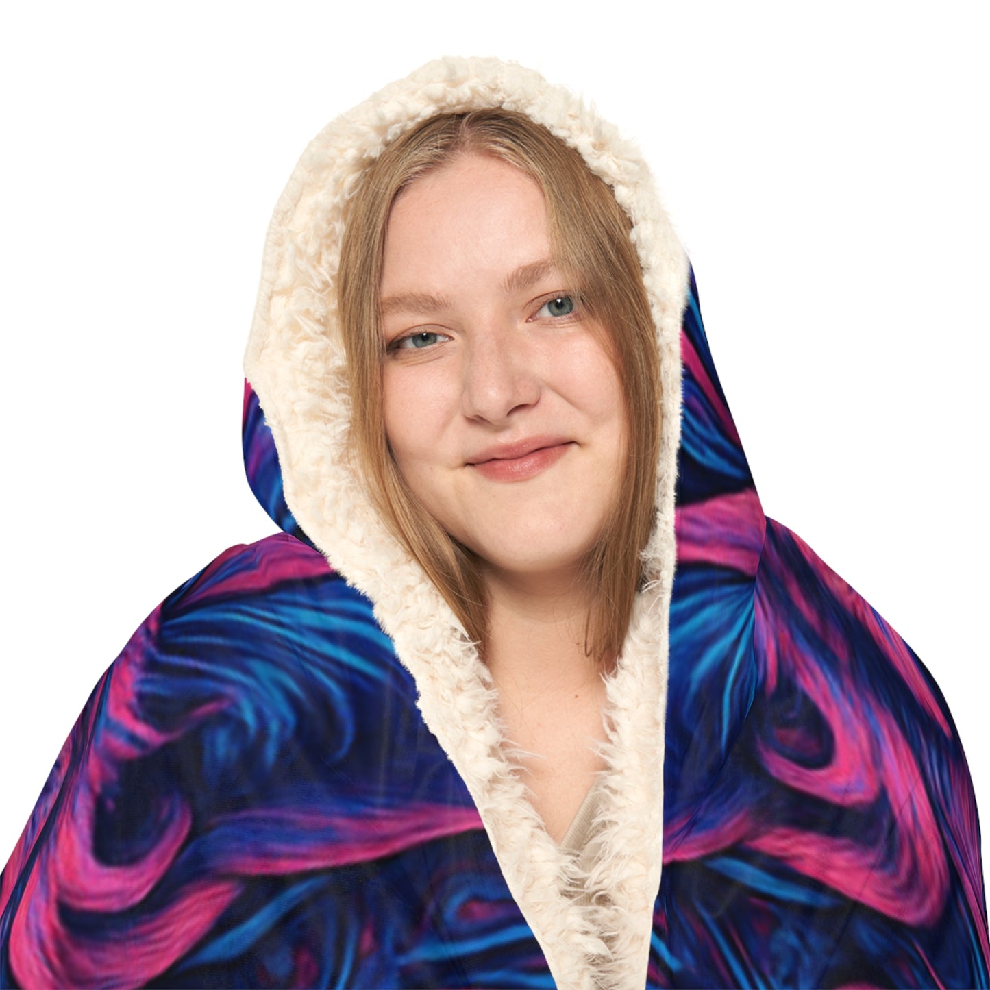 Lion Hooded Snuggle Blanket