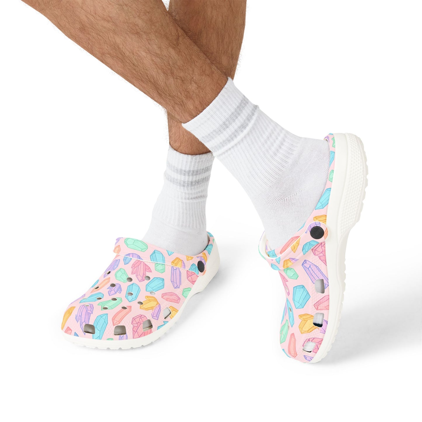 Crystal Pattern EVA Foam Shoes - Stylish & Comfy Footwear