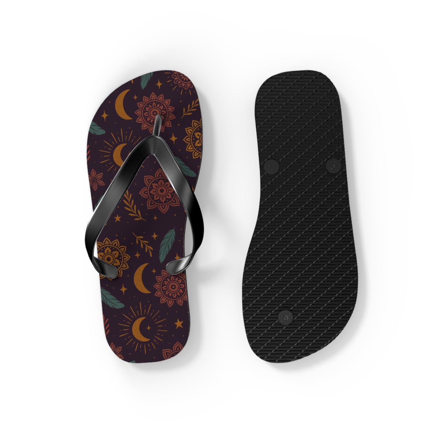 Bohemian Floral Flip Flops - Perfect Summer Footwear