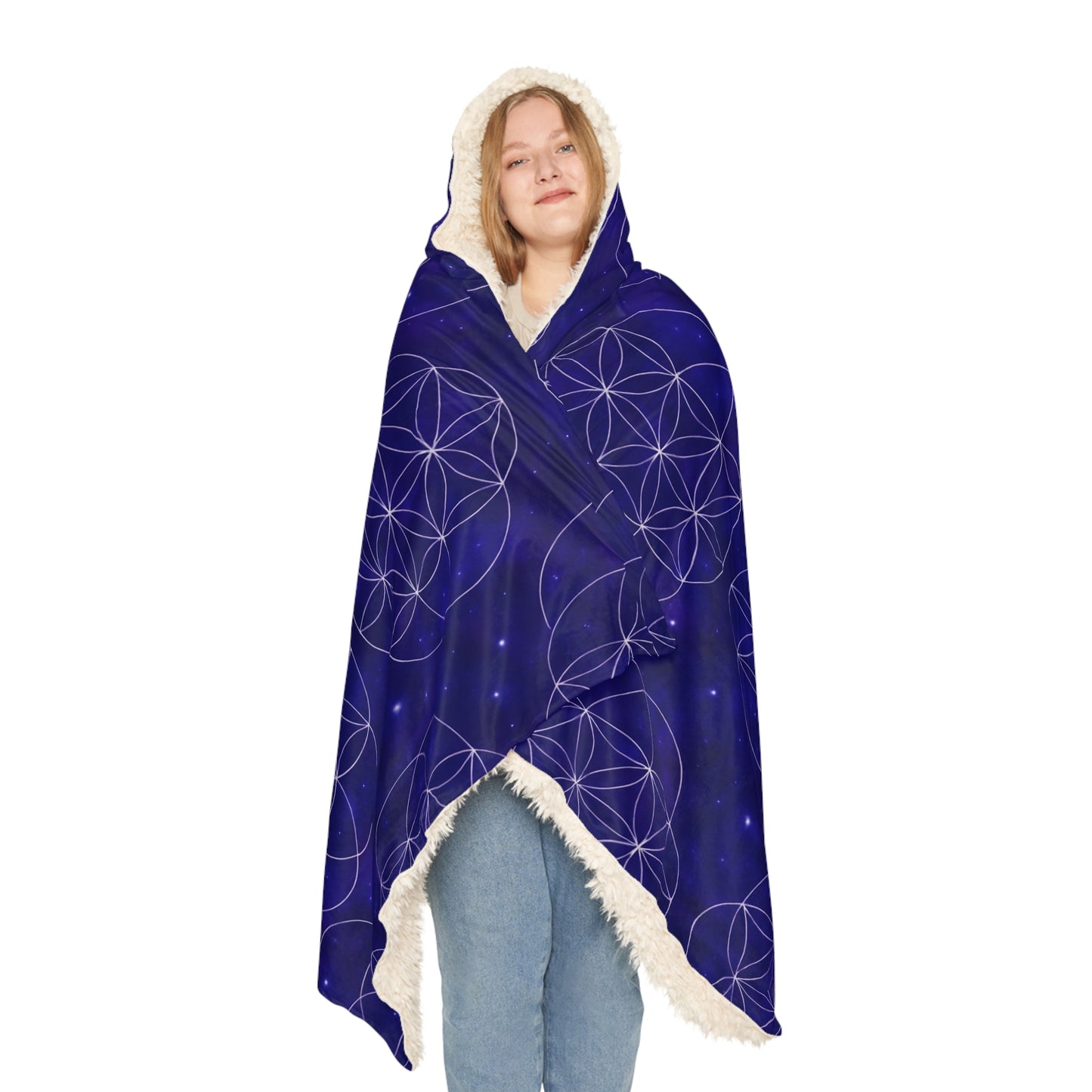 Cosmic Geometry Snuggle Blanket