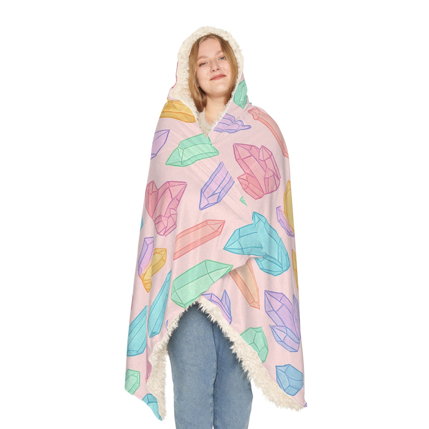 Colorful Crystal Snuggle Blanket