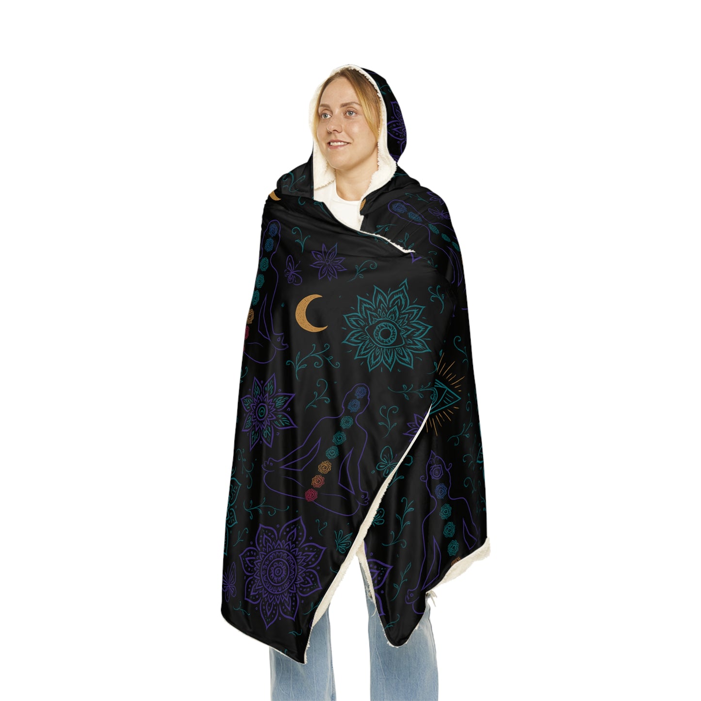 Mystical Mandala Snuggle Blanket