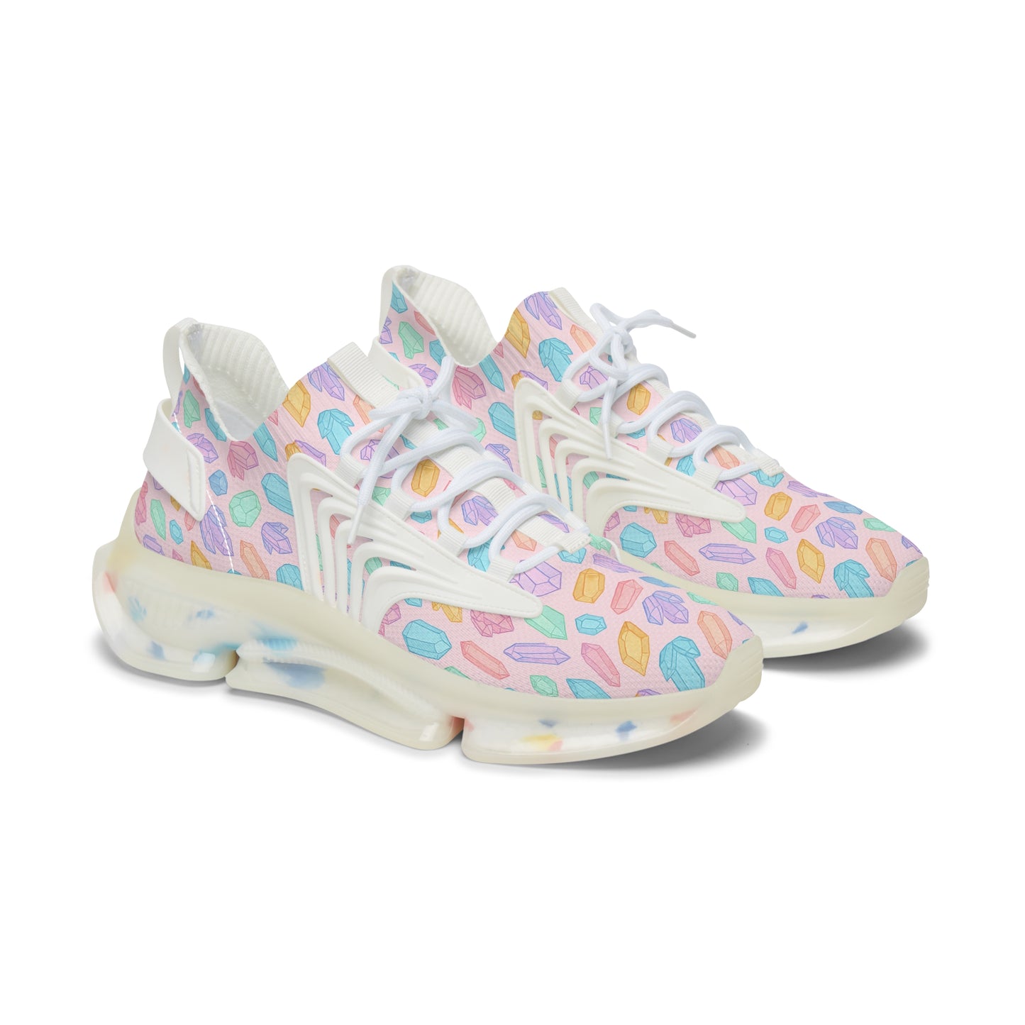 Women's Colorful Mesh Sneakers - Stylish & Comfortable for Everyday Wear