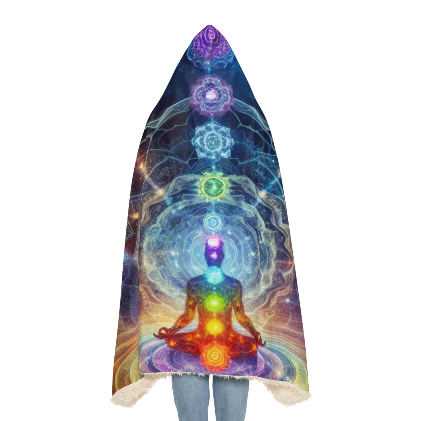 Cosmic Chakra Snuggle Blanket