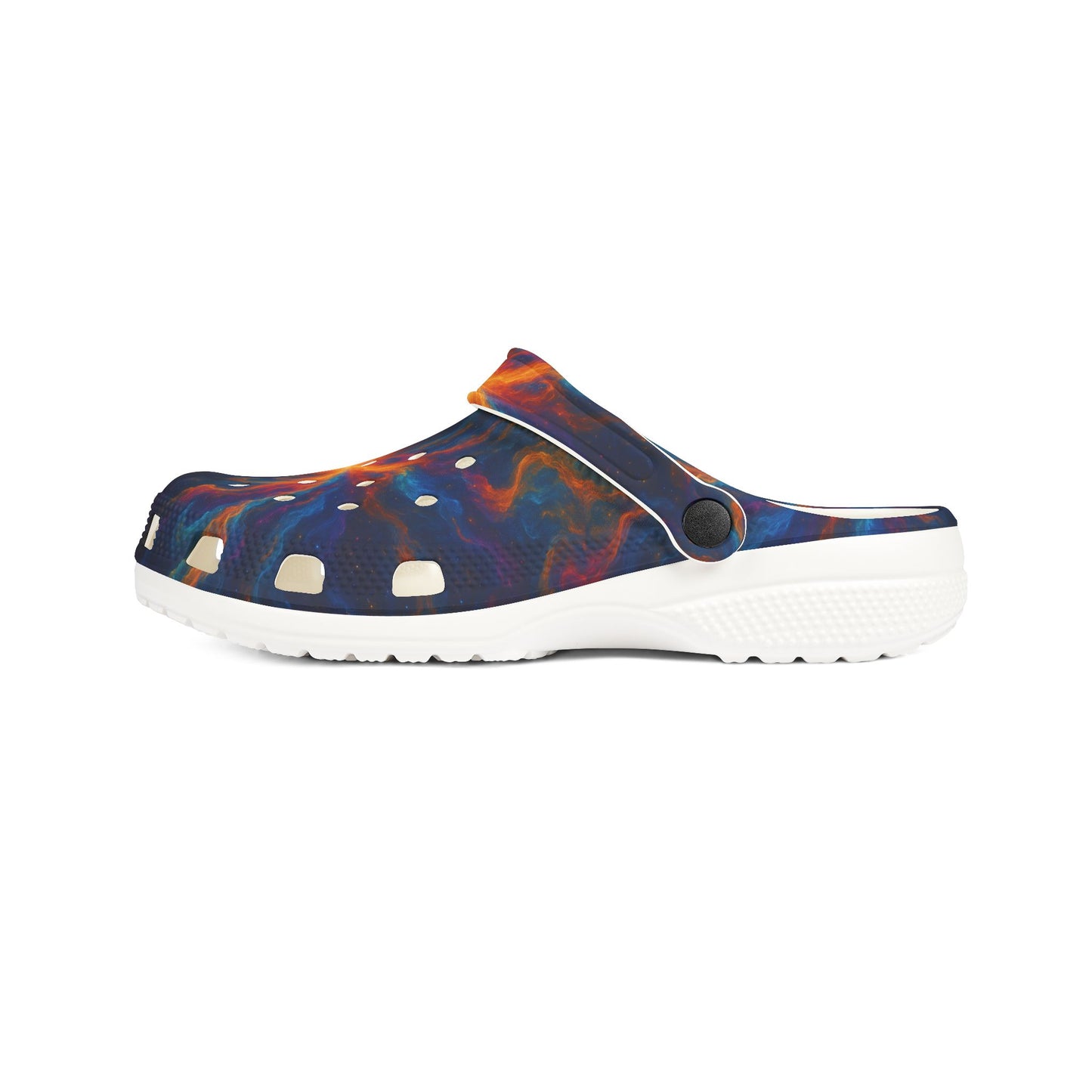 Galaxy-Inspired EVA Foam Rubber Shoes - Comfortable & Trendy Clogs