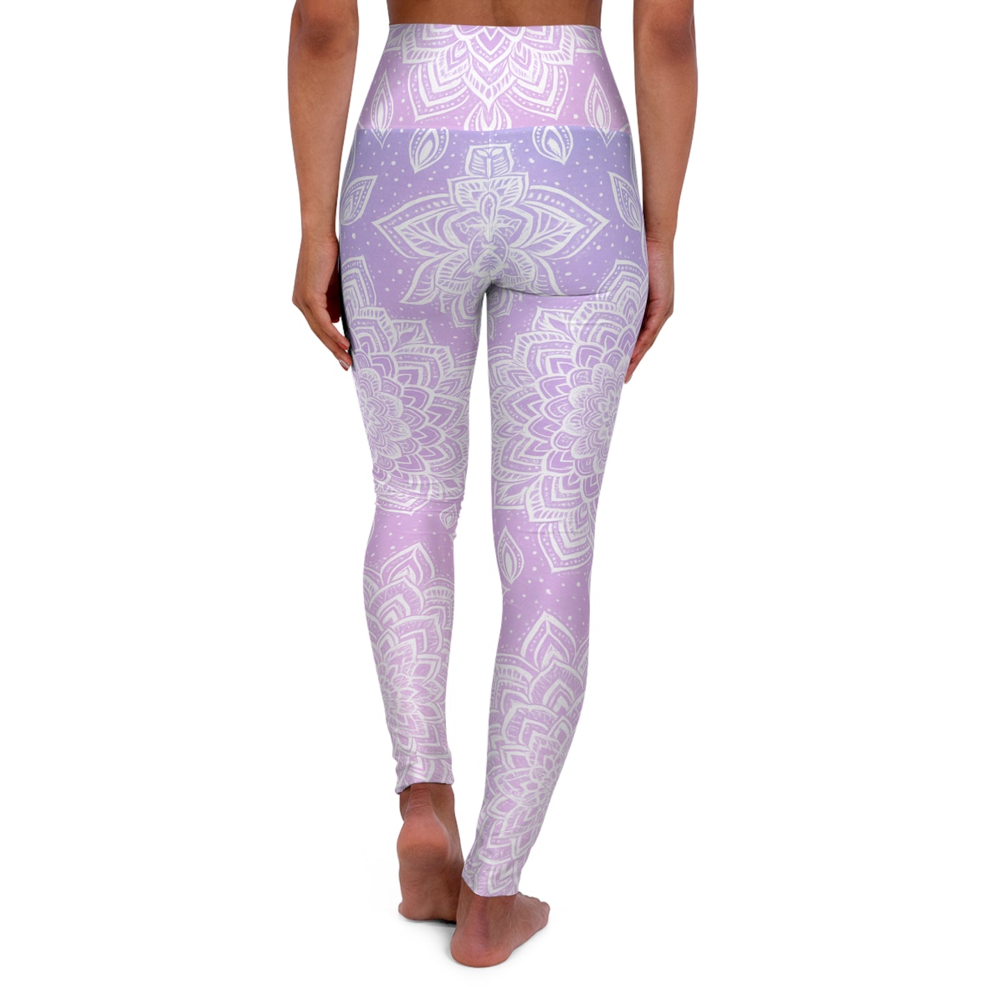 Zen Mandala High Waisted Yoga Leggings - Perfect for Yoga and Meditation