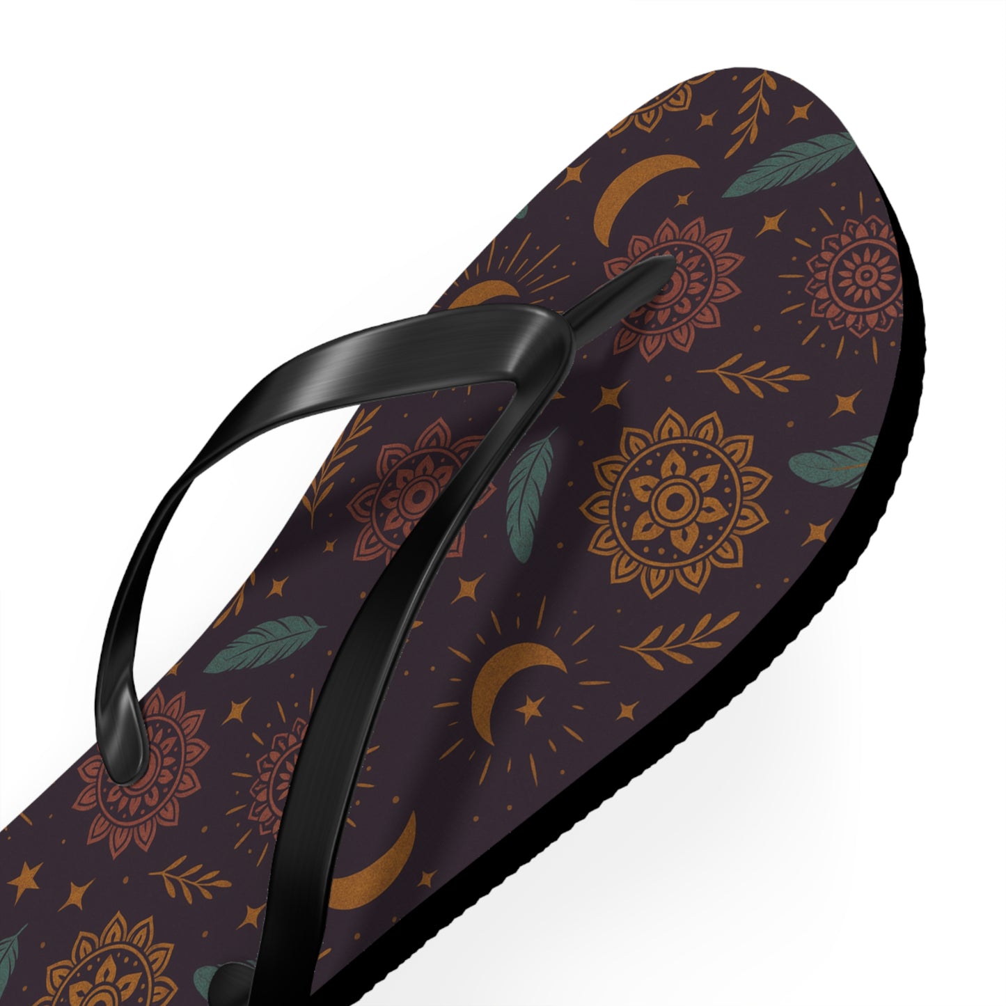 Bohemian Floral Flip Flops - Perfect Summer Footwear