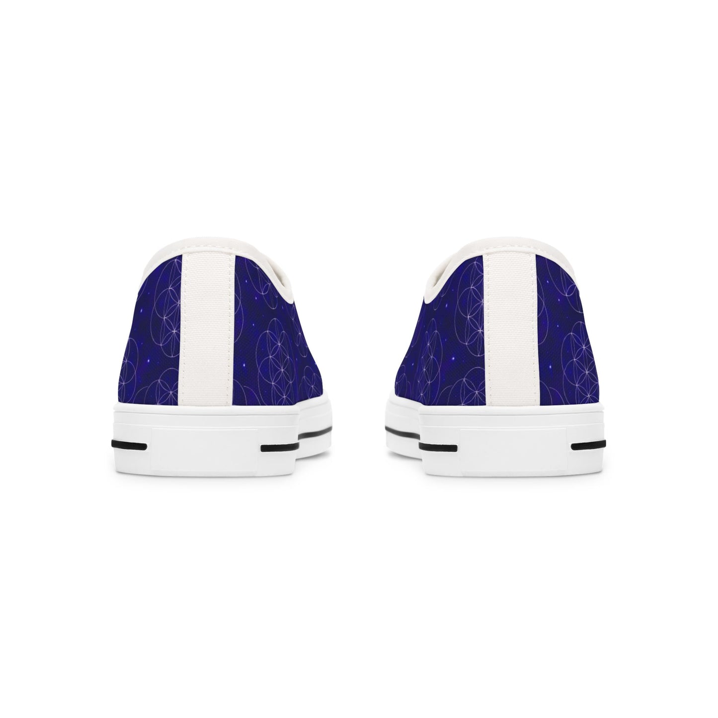 Cosmic Pattern Women’s Low Top Sneakers – Stylish & Versatile Footwear