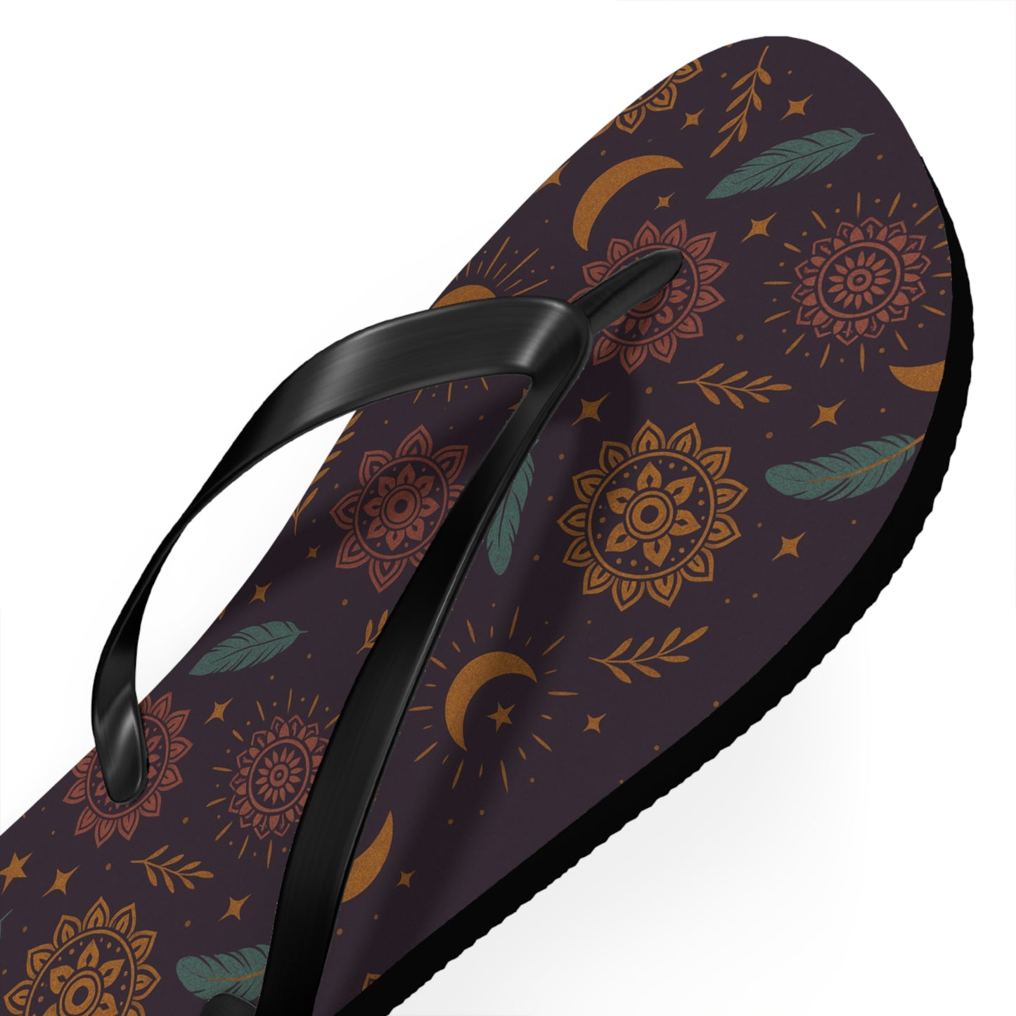 Bohemian Floral Flip Flops - Perfect Summer Footwear