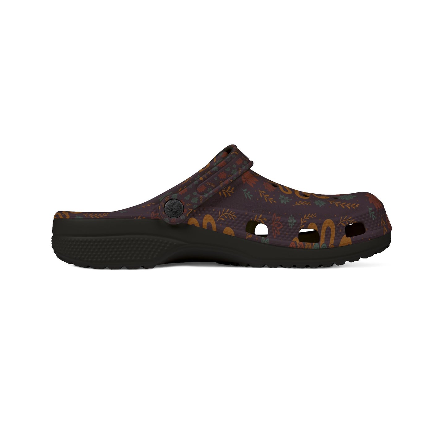 Stylish EVA Foam Rubber Clogs with Colorful Floral Design