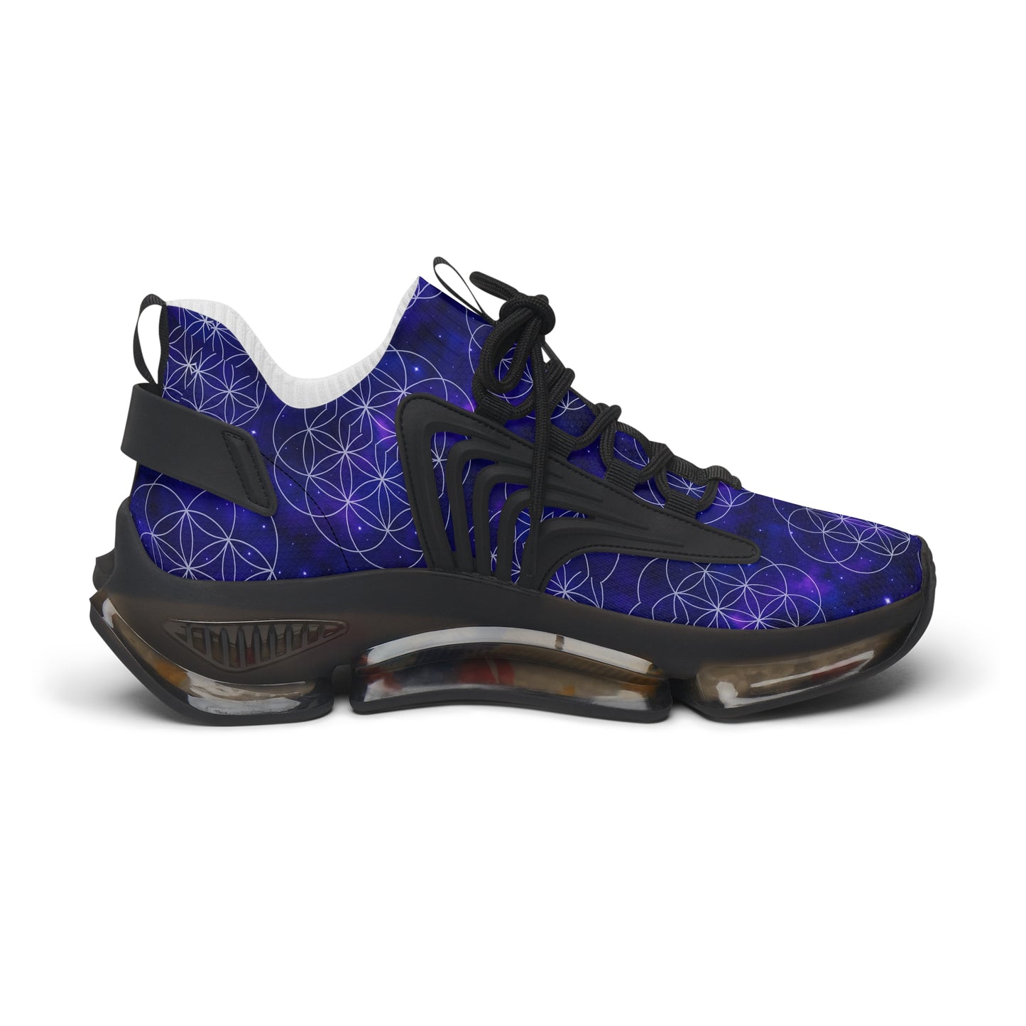 Cosmic Energy Women's Mesh Sneakers - Lightweight Astral Design