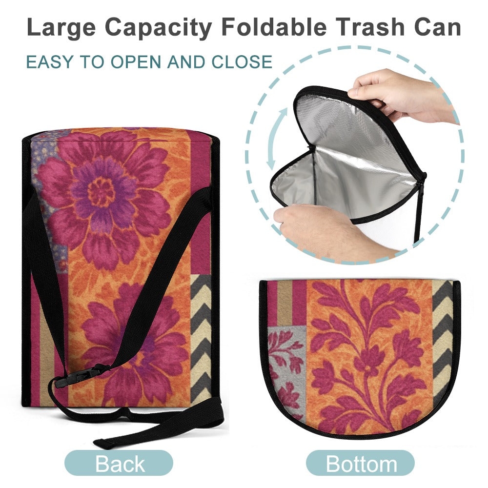 Boho Bliss Car Trash Bag