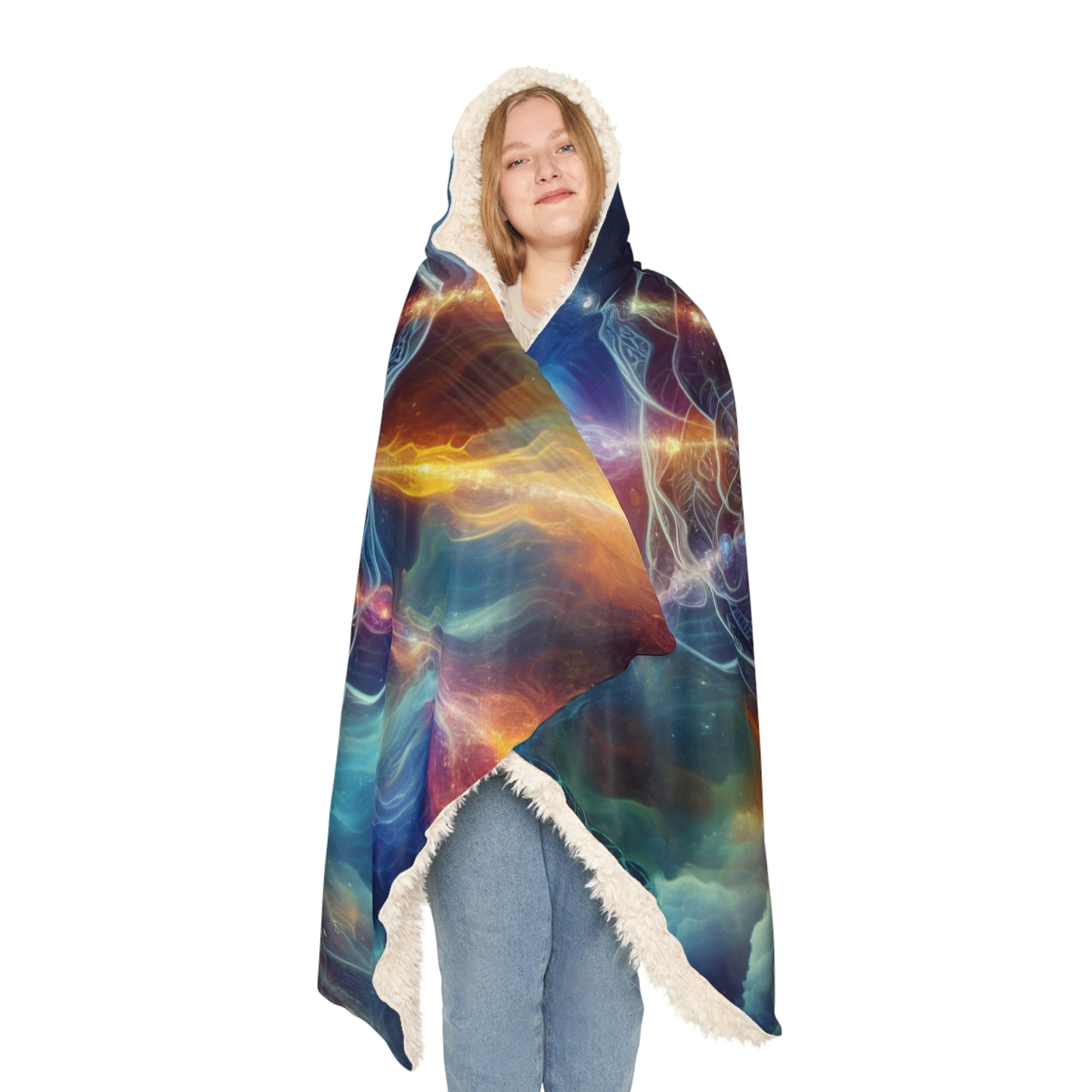 Cosmic Chakra Snuggle Blanket
