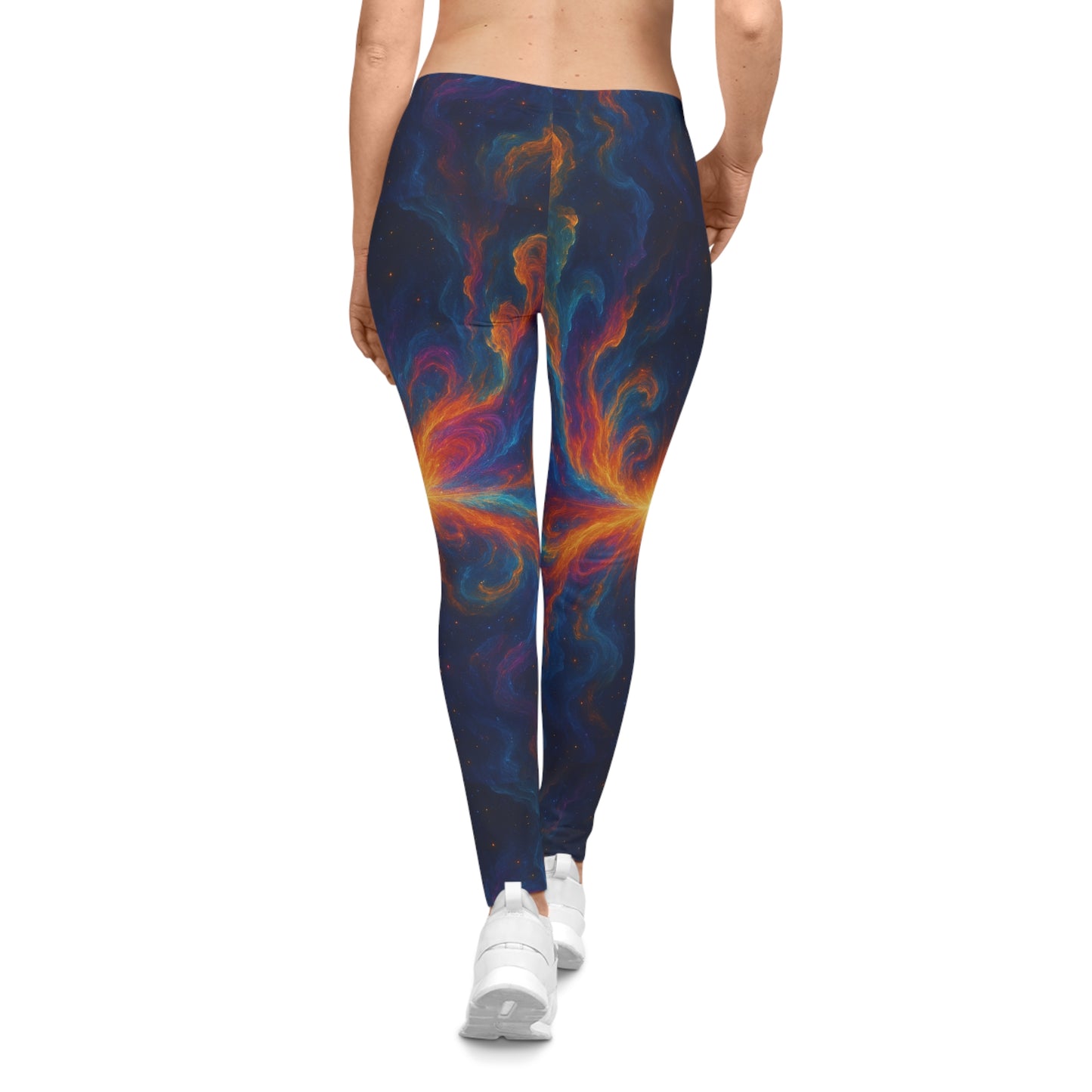 Cosmic Galaxy Women's Casual Leggings - Stylish & Comfortable Activewear