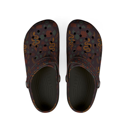 Stylish EVA Foam Rubber Clogs with Colorful Floral Design