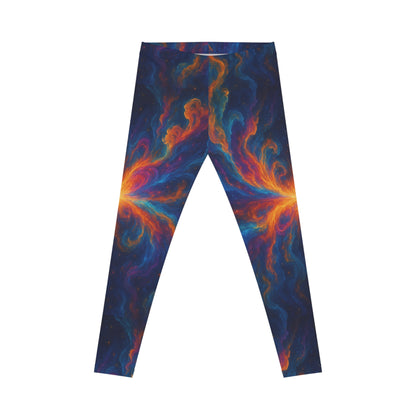 Cosmic Galaxy Women's Casual Leggings - Stylish & Comfortable Activewear