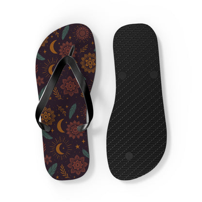 Bohemian Floral Flip Flops - Perfect Summer Footwear