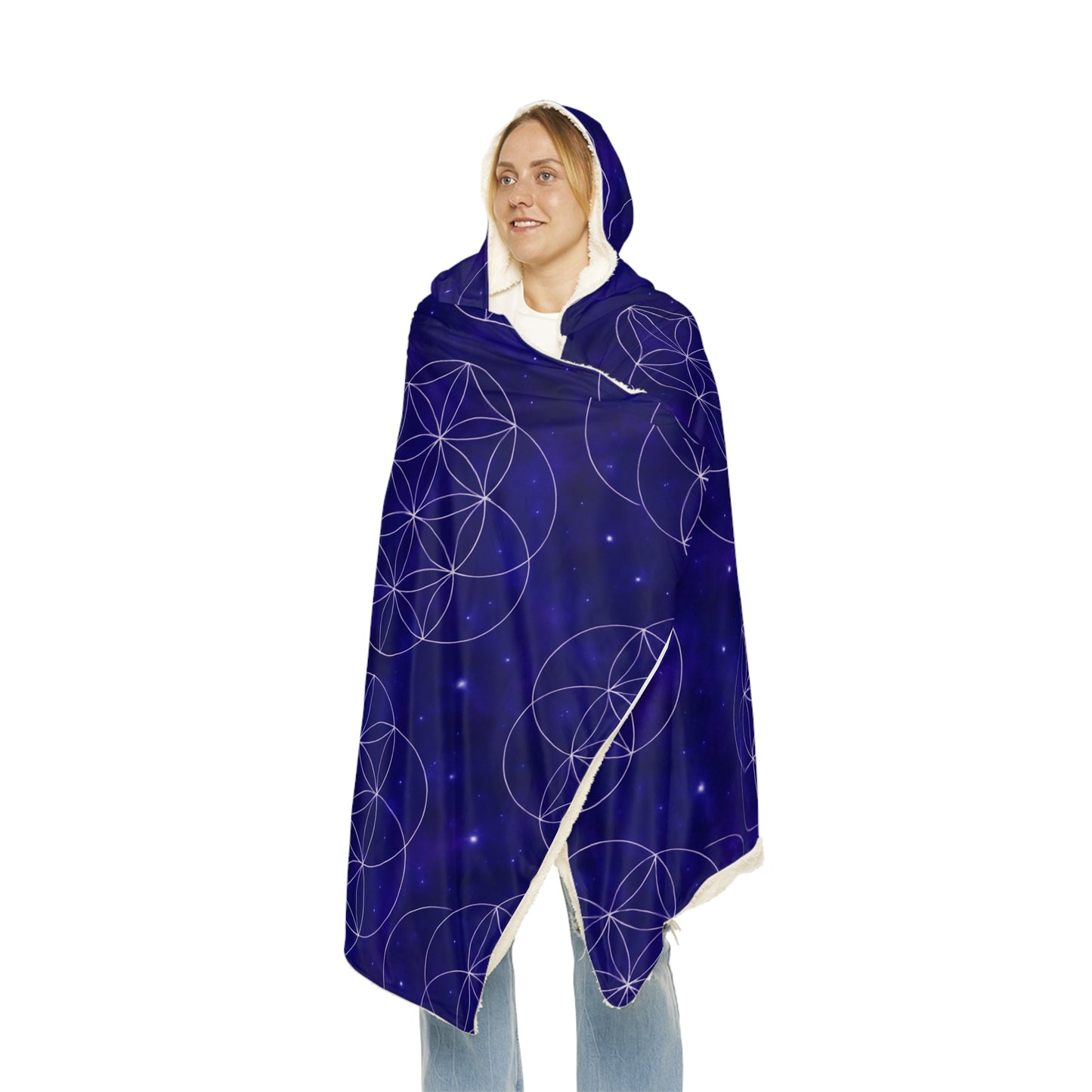Cosmic Geometry Snuggle Blanket