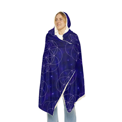 Cosmic Geometry Snuggle Blanket